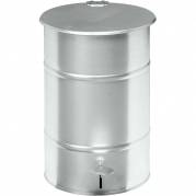 Kongamek affaldsspand m/fodpedal 30l galvaniseret 