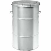 Kongamek affaldsspand 70l galvaniseret 