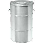 Kongamek affaldsspand 115l galvaniseret 