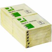 Q-connect Quick Notes blok 76x76mm 12stk
