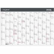 Mayland 2025 25063300 moderne vægkalender 1x13mdr. A3 29,6x42cm 