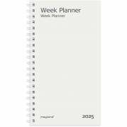 Mayland 2025 25088500 week planner refill 17x9,5cm hvid 