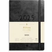 Burde 2025 25201400 Forma Deluxe ugekalender A6 sort 