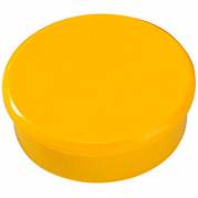 Dahle magneter &Oslash;38mm gul 10stk 