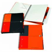 Oxford Activebook A5+ notesbog linjeret orange 