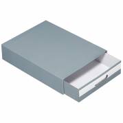 Multibox standard lysgrå/m.grå 350x260x70mm (25) 6602 YG