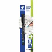 Staedtler Lumocolor 319F permanent t&oslash;jmarker 0,6mm sort 