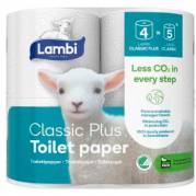 Lambi Classic Plus toiletpapir 3lag 25,5m hvid 28rl 