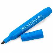 Detekterbar vandfast tusch 2-3mm bl&aring; 