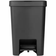 Brabantia StepUp pedalspand 25L m&oslash;rkegr&aring; 