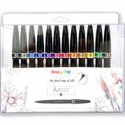 Pentel Brush Sign Pen Artist SESF30C 12stk