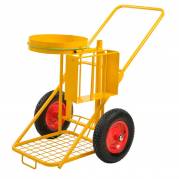 Kongamek reng&oslash;ringsvogn 1200x820x1000mm gul 