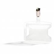 Durable reXycle ID-kortholder m/stropklemme 54x87mm 