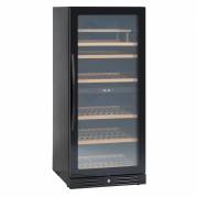 Scandomestic vink&oslash;leskab 345L sort 