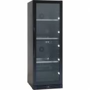 Scandomestic vink&oslash;leskab 2 zoner 461L metal/sort 