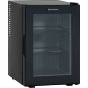 Scancool minibar med glasfront 34L sort 