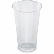 Plastglas &Oslash;95mm 40cl klar 50stk