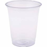 Plastglas &Oslash;95mm 40cl klar 50stk 