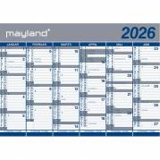 Mayland 2026 26064100 2x6mdr. v&aelig;gkalender 70x100cm 