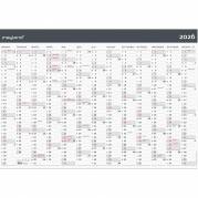 Mayland 2026 26064300 moderne vægkalender 1x13mdr. 70x100cm 
