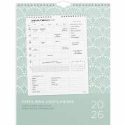 Mayland 2026 26066370 familieugeplan vægkalender 23x30cm 