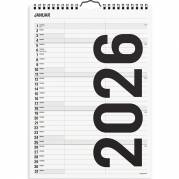 Mayland 2026 26066510 2 kolonner vægkalender A4 21x29,7cm 