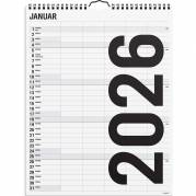 Mayland 2026 26066550 5 kolonner vægkalender 29,5x39cm 