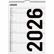 Mayland 2026 26066560 7 kolonner vægkalender 43x48cm 