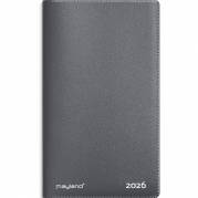 Mayland 2026 26071000 mini indexkalender 8,1x14cm mørkegrå 