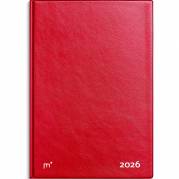 Mayland 2026 26194010 City ugekalender 25x17,5cm rød 