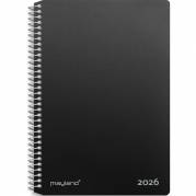 Mayland 2026 26205000 2-dages spiralkalender 17,5x13cm sort 