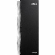 Mayland 2026 26225000 spiralnoteringskalender 32,8x12,7cm sort 