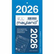 Mayland 2026 26252000 afrivningskalender 14,2x8cm 
