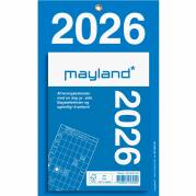 Mayland 2026 26253000 kontorafrivningskalender 22,2x13,7cm 