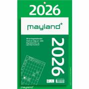 Mayland 2026 26254000 kæmpe afrivningskalender 31x19cm 