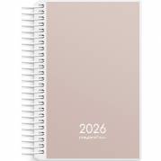 Mayland 2026 26266000 Basic mini dagkalender 13x10cm beige 