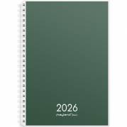 Mayland 2026 26267000 Basic ugekalender A5 21.4x15.7cm grøn 