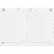 Mayland 2026 26305000 systemkalender refill A5 hvid 