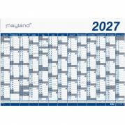 Mayland 2027 27065000 1x13mdr v&aelig;gekalender 70x100cm bl&aring; 