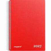 Mayland 2027 27218010 timekalender 24,2x18,5 cm r&oslash;d 