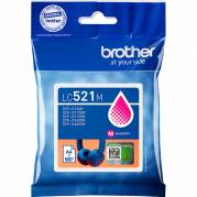 Brother LC521M Magenta bl&aelig;kpatron 500ark 