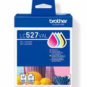 Brother LC527VAL bl&aelig;kpatroner Valuepack 1.300sider BK/CMY 