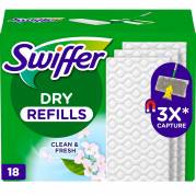 Swiffer Dry t&oslash;rklude refill 18stk 