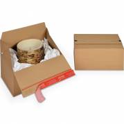 ColomPac Papkasse 294x194x137mm 3mm automatbund brun 