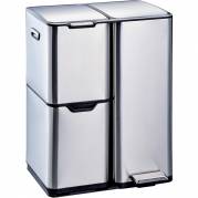 Baltic affaldsstation 13+17+30l softclose st&aring;l 