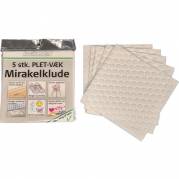 Kvikren mirakelklud 18x18cm hvid 