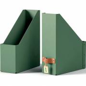 Leitz Puro tidsskriftsamler 100x260x310mm gr&oslash;n 