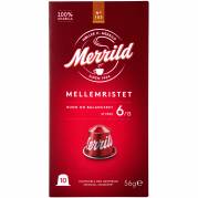 Merrild R&oslash;d 103 kaffekapsler 10 stk. 