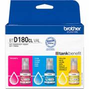 Brother BTD180CLVAL Valuepack bl&aelig;kflaske 3x5000sider 
