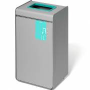 Durable DURASORT affaldsspand t/glas 55L lysegr&oslash;n 